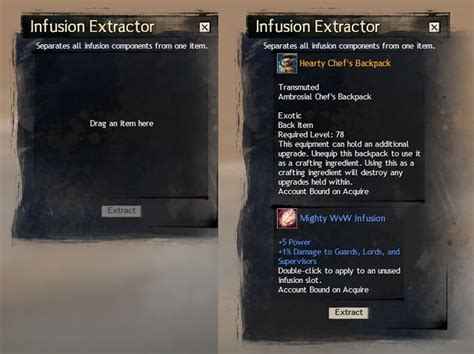 gw2 infusion extraction device.